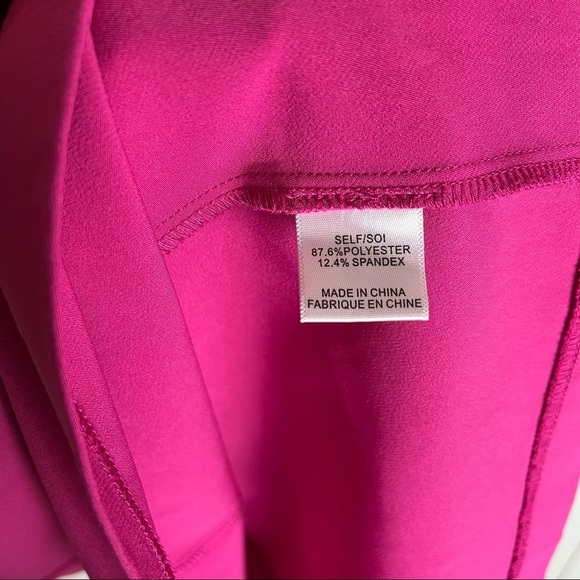 Charles Henry Pink mini dress with long bell sleeves. Medium - Picture 8 of 10